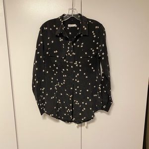 Equipment Femme silk button down shirt